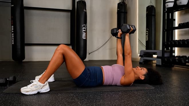 Lateral Punch Jacks demonstrated by Danielle Harrison