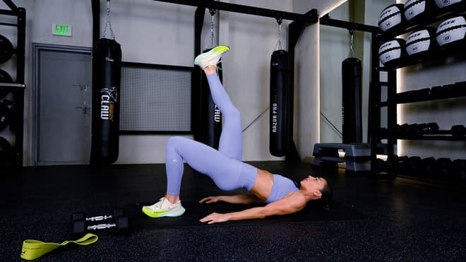Banded Tap Back exercise