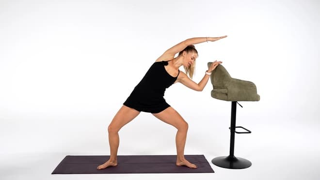Bent Knee Kickback demonstrated by Lianna Brice