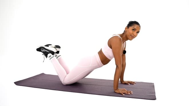 High Knees demonstrated by Mish Naidoo