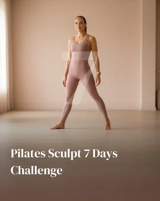 Pilates Sculpt 7 Days Challenge